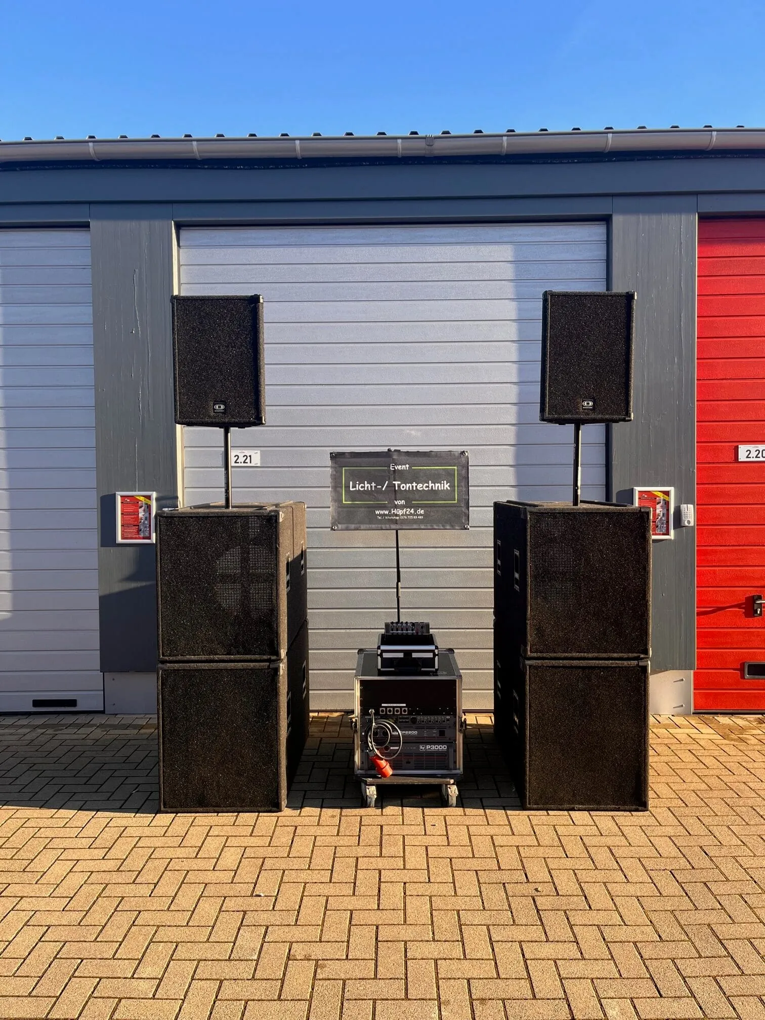 Dynacord F120 / 4x F18 System Bild 2