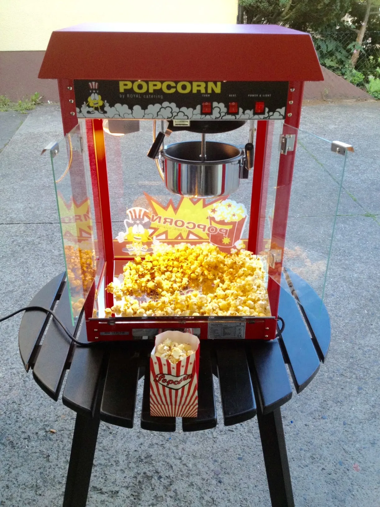 Popcorn-Maschine
