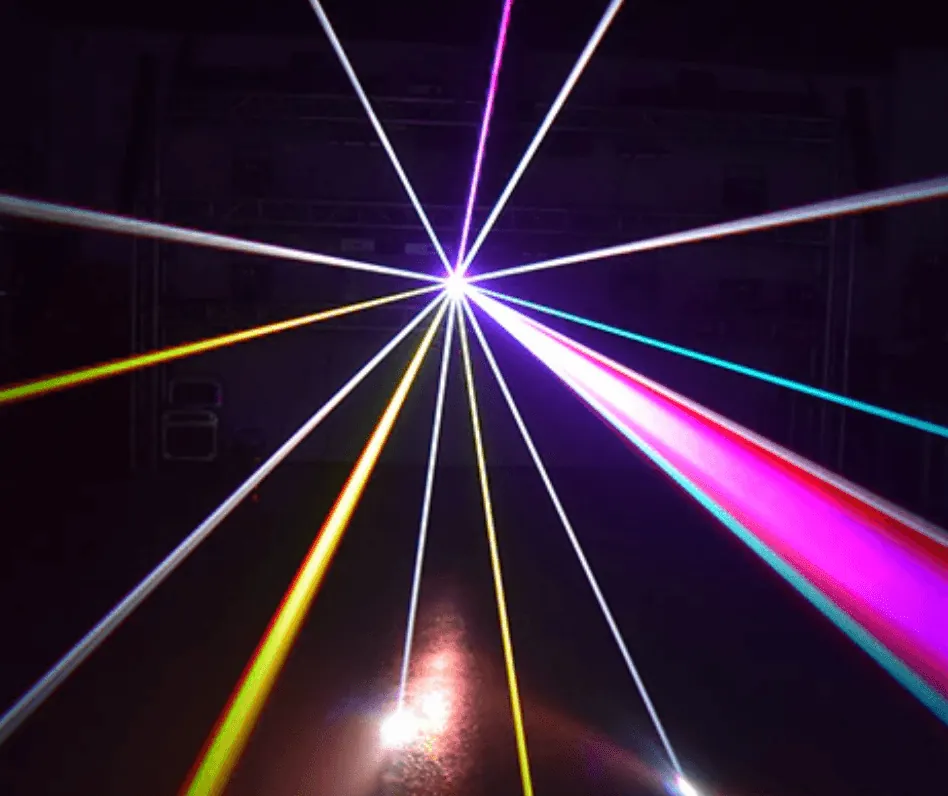 Showlaser 10W RGB Set Bild 4