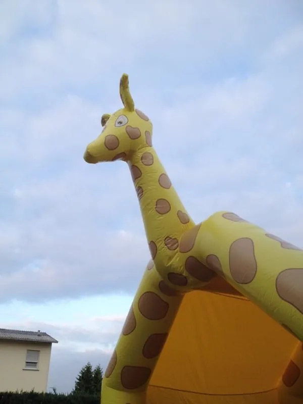 Giraffen Hüpfburg Bild 4