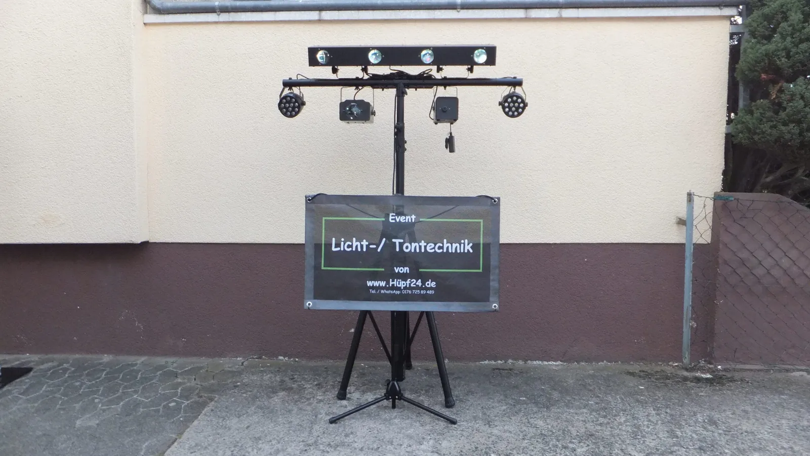 Komplettpaket Nr. 1: Musikanlage Größe 1 + Lichtpaket 1 ​ Bild 3
