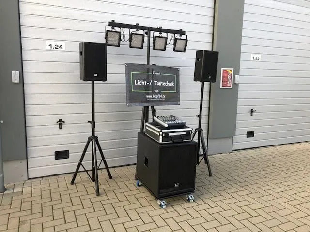 Komplettpaket Nr. 2: Musikanlage Größe 2 + Lichtpaket 3 Bild 8
